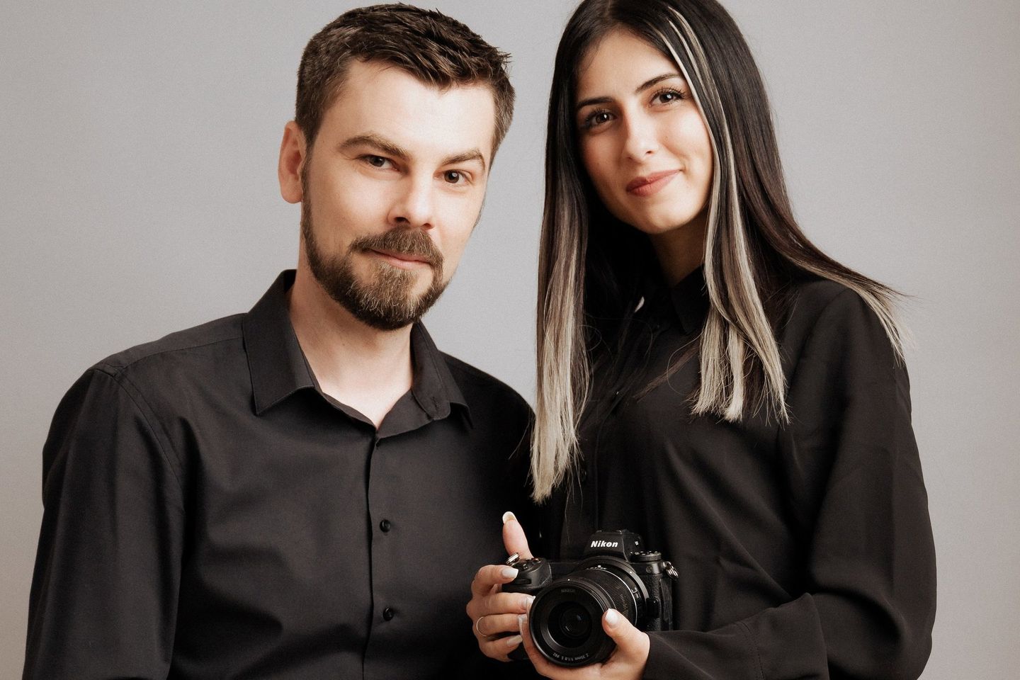 Stefano e Luisa, il team di Scatti D'Emozione, fotografi matrimonio a Roma